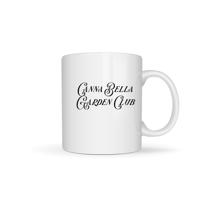 Canna Bella Garden Club Mug – Sip, Bloom, Thrive! 🌿☕